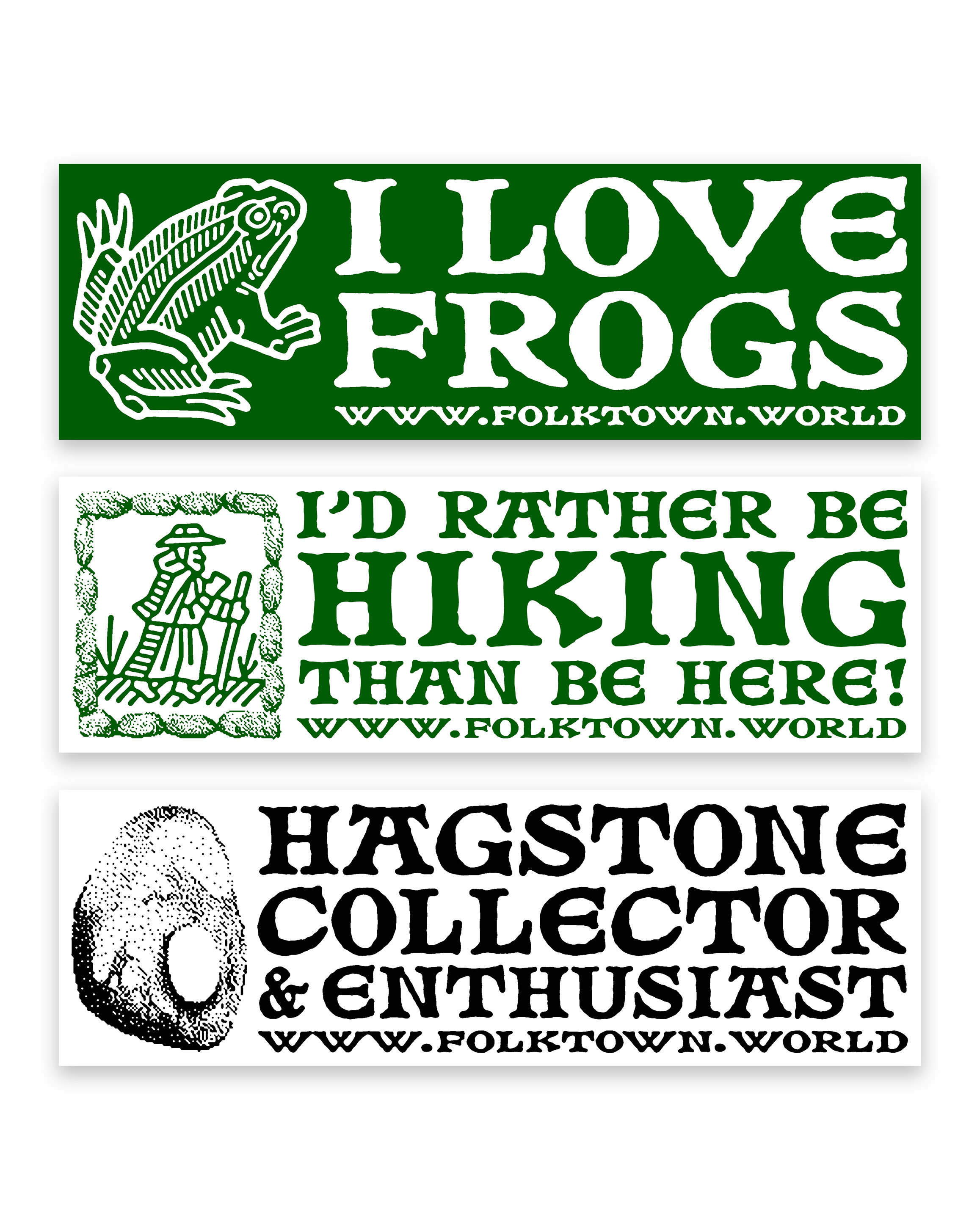 Outsider Bumper Stickers