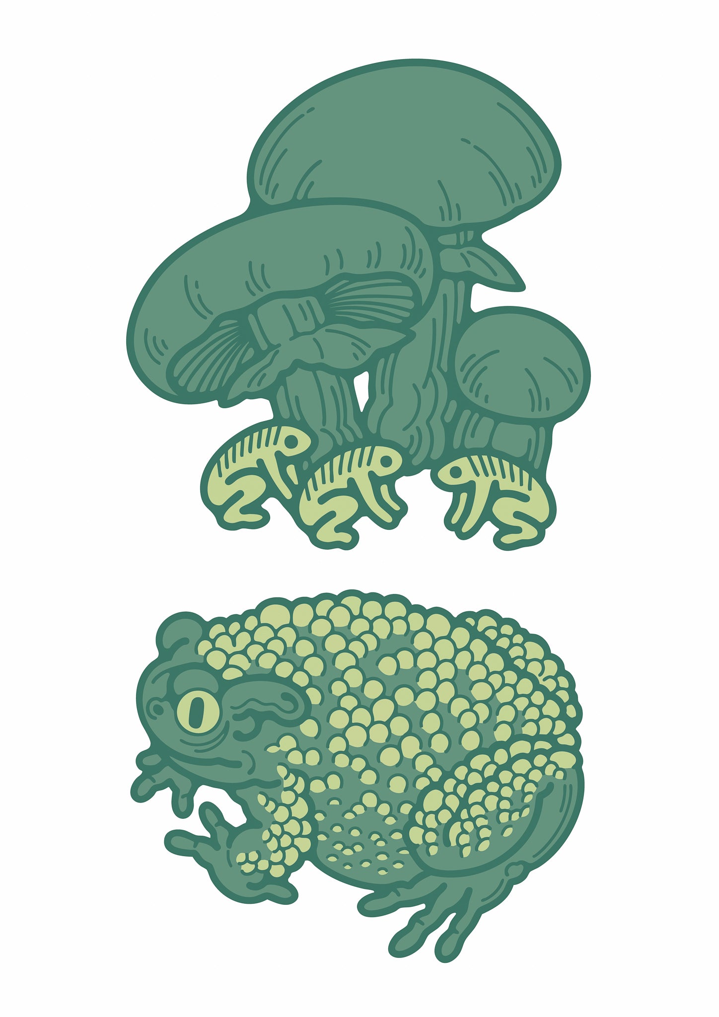 Forest Folk Print